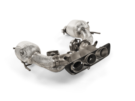 Akrapovic - Akrapovic Ferrari 296 GTB 2023 Slip - On Race Line (Titanium) - Demon Performance