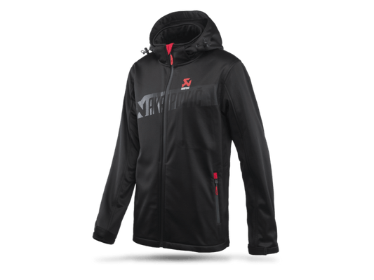 Akrapovic - Akrapovic Mens Corpo Softshell Jacket Black - M - Demon Performance