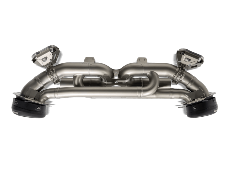 Akrapovic - Akrapovic Porsche 911 Carrera /S/4/4S/GTS/Cabriolet/Targa/Dakar (992) Slip-On Line Titanium Exhaust - Demon Performance