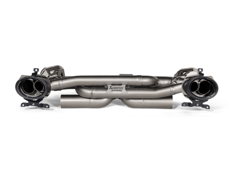 Akrapovic - Akrapovic Porsche 911 Carrera /S/4/4S/GTS/Cabriolet/Targa/Dakar (992) Slip-On Line Titanium Exhaust - Demon Performance