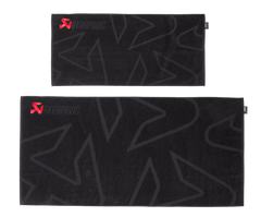 Akrapovic - Akrapovic Towel Set - Black w/ Red Logo - Demon Performance