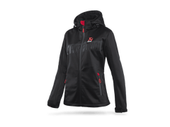 Akrapovic - Akrapovic Womens Corpo Softshell Jacket Black - S - Demon Performance