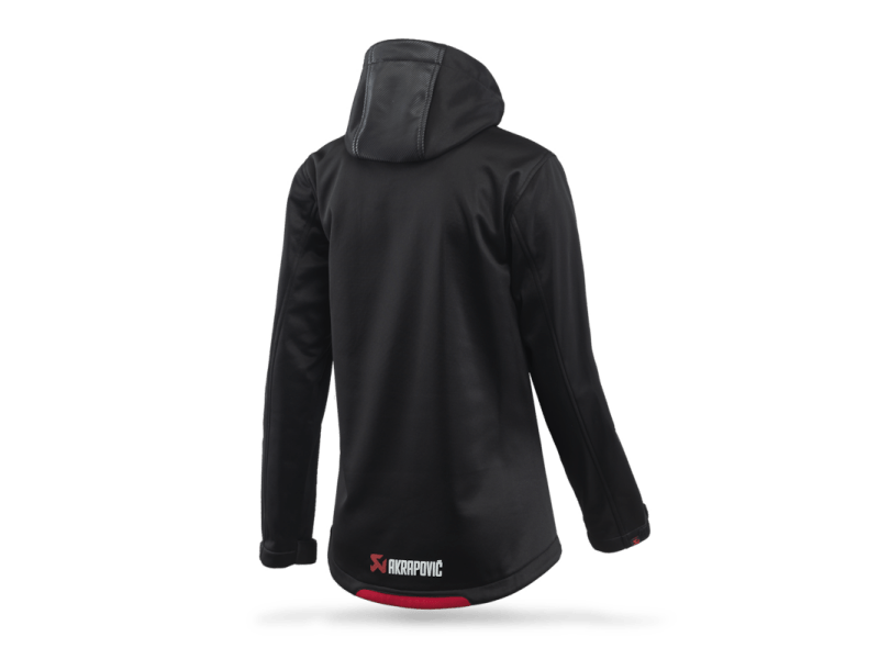 Akrapovic - Akrapovic Womens Corpo Softshell Jacket Black - S - Demon Performance