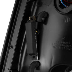 AlphaRex - AlphaRex 09 - 18 Dodge Ram 1500 PRO - Series LED Tail Lights Jet Black - Demon Performance