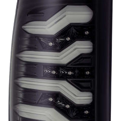 AlphaRex - AlphaRex 09 - 18 Dodge Ram 1500 PRO - Series LED Tail Lights Jet Black - Demon Performance