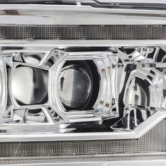 AlphaRex - AlphaRex 09 - 18 Dodge Ram 2500 LUXX LED Proj Headlights Plank Style Chrm w/Activ Light/Seq Signal/DRL - Demon Performance
