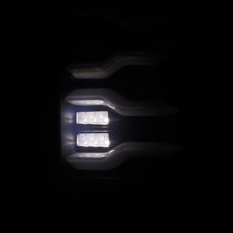 AlphaRex - AlphaRex 09 - 18 Dodge Ram Luxx - Series LED Tail Lights Alpha - Black w/ Activation Light & Seq. Signal - Demon Performance