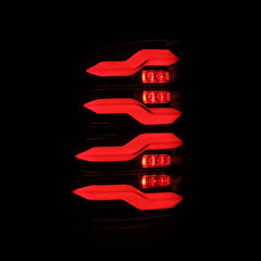 AlphaRex - AlphaRex 09 - 18 Dodge Ram Luxx - Series LED Tail Lights Alpha - Black w/ Activation Light & Seq. Signal - Demon Performance