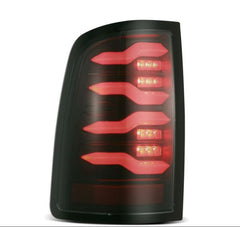 AlphaRex - AlphaRex 09 - 18 Dodge Ram Luxx - Series LED Tail Lights Alpha - Black w/ Activation Light & Seq. Signal - Demon Performance