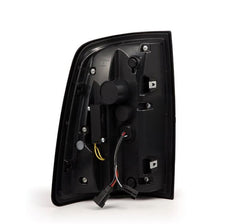 AlphaRex - AlphaRex 09 - 18 Dodge RAM LUXX - Series LED Taillights Black Red w/Actv Light & SS - Demon Performance
