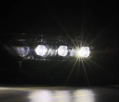 AlphaRex - AlphaRex 15 - 17 Ford Mustang NOVA LED Proj Headlights Alpha Black w/Activ Light/Seq Signal/Switch DRL - Demon Performance
