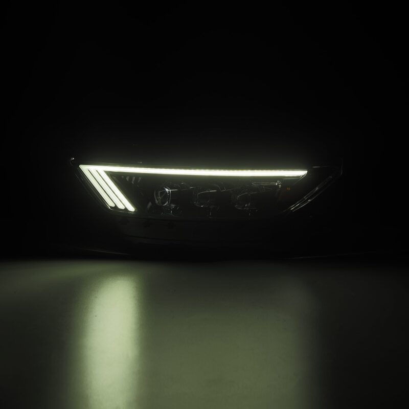 AlphaRex - AlphaRex 15 - 17 Ford Mustang NOVA LED Proj HL Alpha - Black w/Activ Light/Seq. Signal + Switchback DRL - Demon Performance