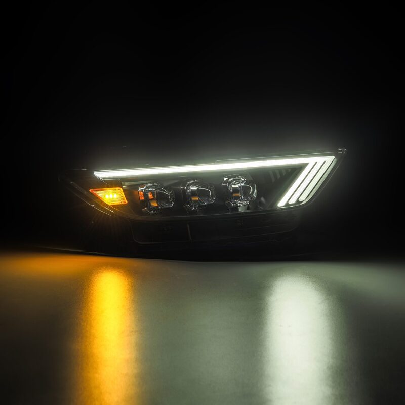 AlphaRex - AlphaRex 15 - 17 Ford Mustang NOVA Series LED Projector Headlights Blk - Demon Performance