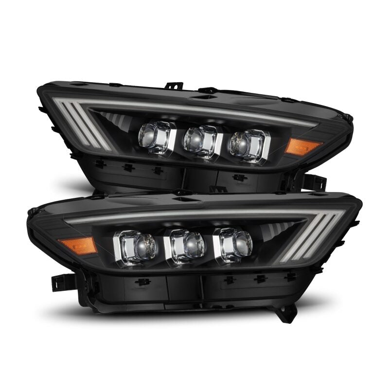 AlphaRex - AlphaRex 15 - 17 Ford Mustang NOVA Series LED Projector Headlights Blk - Demon Performance
