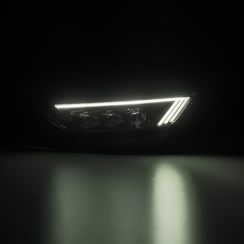 AlphaRex - AlphaRex 15 - 17 Ford Mustang NOVA Series LED Projector Headlights Blk - Demon Performance