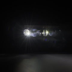 AlphaRex - AlphaRex 15 - 23 Dodge Charger LUXX LED Proj Headlights Alpha - Black w/Actv Light & Seq.Sig / SB DRL - Demon Performance