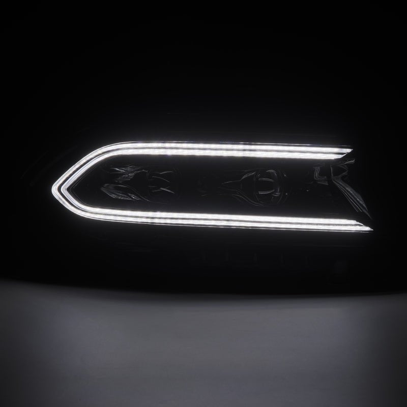 AlphaRex - AlphaRex 15 - 23 Dodge Charger LUXX LED Proj Headlights Alpha - Black w/Actv Light & Seq.Sig / SB DRL - Demon Performance
