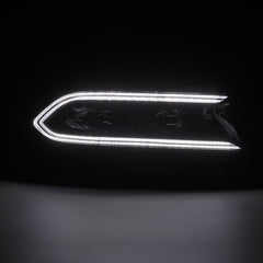 AlphaRex - AlphaRex 15 - 23 Dodge Charger LUXX LED Proj Headlights Alpha - Black w/Actv Light & Seq.Sig / SB DRL - Demon Performance