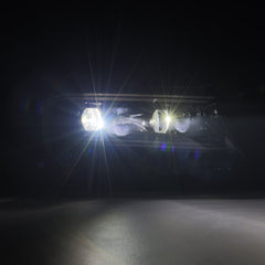AlphaRex - AlphaRex 15 - 23 Dodge Charger LUXX LED Proj Headlights Alpha - Black w/Actv Light & Seq.Sig / SB DRL - Demon Performance