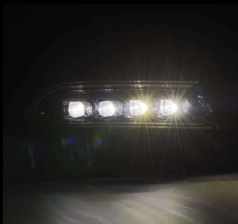 AlphaRex - AlphaRex 15 - 23 Dodge Charger NOVA - Series LED Proj Headlights Blk w/Activtn Light & Seq.Sig / SB DRL - Demon Performance