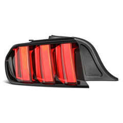 AlphaRex - AlphaRex 15 - 23 Ford Mustang NOVA - Series Prismatic LED Tail Lights Alpha - Black - Demon Performance