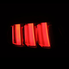 AlphaRex - AlphaRex 15 - 23 Ford Mustang NOVA - Series Prismatic LED Tail Lights Alpha - Black - Demon Performance