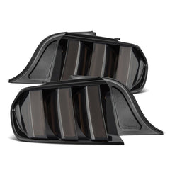 AlphaRex - AlphaRex 15 - 23 Ford Mustang NOVA - Series Prismatic LED Tail Lights Alpha - Black - Demon Performance