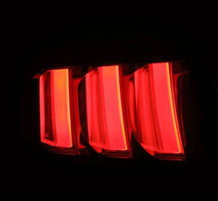 AlphaRex - AlphaRex 15-23 Ford Mustang NOVA-Series Prismatic LED Tail Lights Black-Clear - Demon Performance