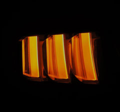 AlphaRex - AlphaRex 15-23 Ford Mustang NOVA-Series Prismatic LED Tail Lights Black-Clear - Demon Performance