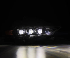 AlphaRex - AlphaRex 18 - 20 Ford Mustang NOVA LED Proj Headlights Alpha - Black w/Activ Light/Seq Signal/Switch DRL - Demon Performance