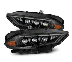 AlphaRex - AlphaRex 18 - 20 Ford Mustang NOVA LED Proj Headlights Alpha - Black w/Activ Light/Seq Signal/Switch DRL - Demon Performance