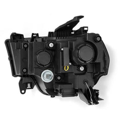 AlphaRex - AlphaRex 19 - 21 Ram 2500 LUXX LED Proj Headlights Plank Style Black w/Activ Light/Seq Signal/DRL - Demon Performance