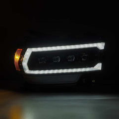 AlphaRex - AlphaRex 19 - 21 Ram 2500 NOVA LED Proj Headlights Plank Style Alpha Blk w/Activ Light/Seq Signal/DRL - Demon Performance