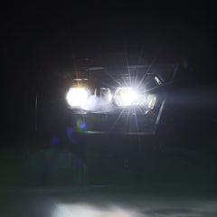AlphaRex - AlphaRex 19 - 22 Ram 1500 LUXX LED Projector Headlights Alpha Black - Demon Performance