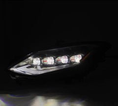 AlphaRex - AlphaRex 23 - 24 Nissan Z NOVA - Series LED Projector Headlights Alpha - Blk w/Activation Light & Seq.Sig - Demon Performance