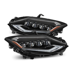 AlphaRex - AlphaRex 23 - 24 Nissan Z NOVA - Series LED Projector Headlights Alpha - Blk w/Activation Light & Seq.Sig - Demon Performance