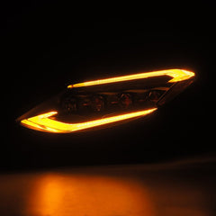 AlphaRex - AlphaRex 23 - 24 Nissan Z NOVA - Series LED Projector Headlights Alpha - Blk w/Activation Light & Seq.Sig - Demon Performance