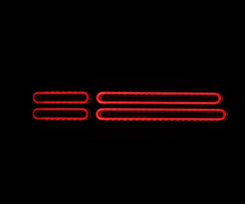 AlphaRex - AlphaRex 23 - 25 Nissan Z Nova - Series Quad - Loop Style Prismatic LED Tail Lights - Black - Demon Performance