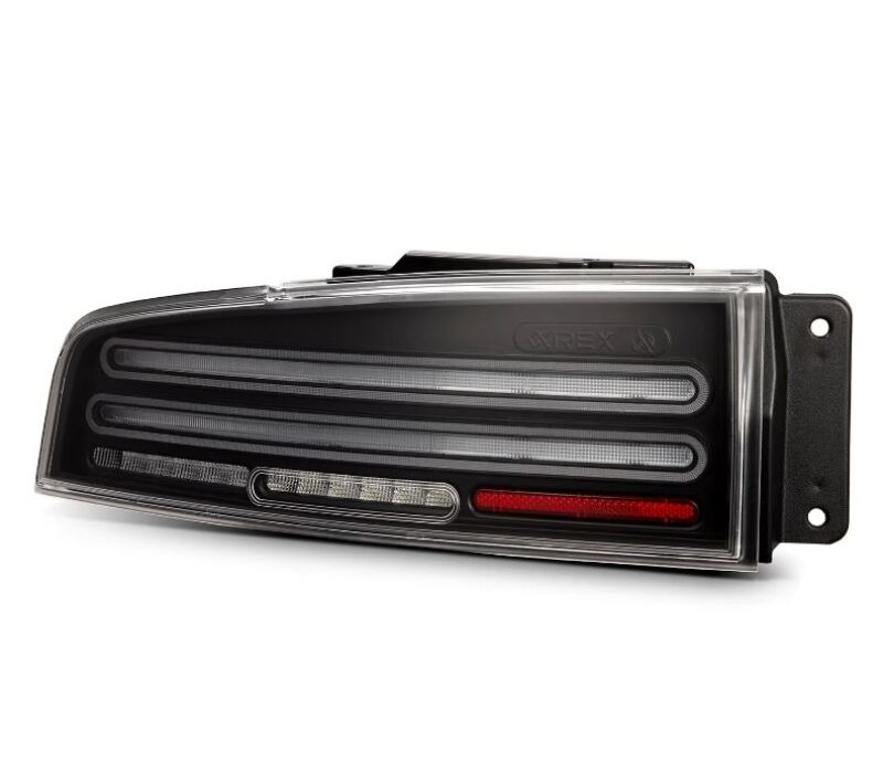 AlphaRex - AlphaRex 23 - 25 Nissan Z Nova - Series Twin - Loop Style Prismatic LED Tail Lights - Black - Demon Performance