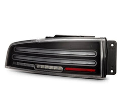 AlphaRex - AlphaRex 23 - 25 Nissan Z Nova - Series Twin - Loop Style Prismatic LED Tail Lights - Black - Demon Performance