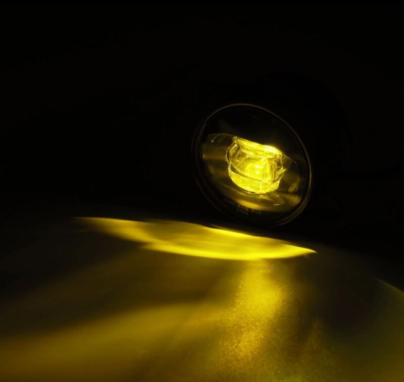 AlphaRex - AlphaRex Universal Chrysler/Dodge/Hummer/Jeep DoubleTap Dual Color LED Proj Fog Lights - White/Amber - Demon Performance