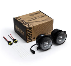 AlphaRex - AlphaRex Universal Chrysler/Dodge/Hummer/Jeep DoubleTap Dual Color LED Proj Fog Lights - White/Amber - Demon Performance