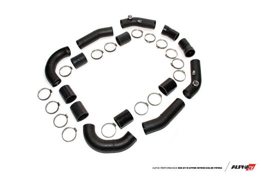 AMS - AMS Performance 2009+ Nissan R35 GT - R Alpha Upper Intercooler Piping - Demon Performance