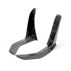 Anderson Composites - Anderson Composites 2020 Ford Mustang/Shelby GT500 Carbon Fiber Front Splitter Wickers - Demon Performance