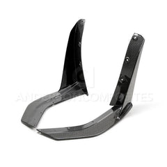 Anderson Composites - Anderson Composites 2020 Ford Mustang/Shelby GT500 Carbon Fiber Front Splitter Wickers - Demon Performance