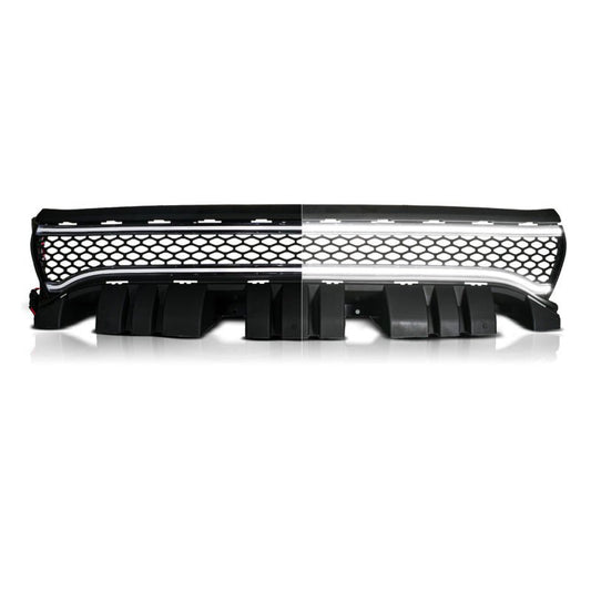 ANZO - ANZO 15 - 23 Dodge Charger Black LED Grille w/ Initiation & Running Light/DRL Bar - Demon Performance