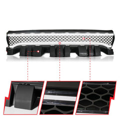 ANZO - ANZO 15 - 23 Dodge Charger Black LED Grille w/ Initiation & Running Light/DRL Bar - Demon Performance