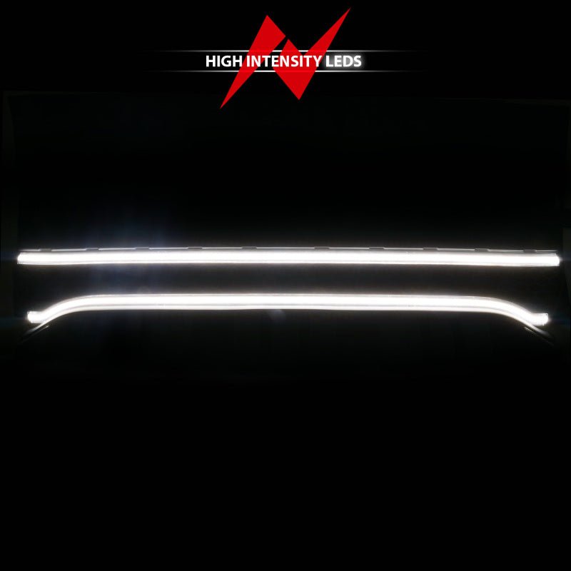 ANZO - ANZO 15 - 23 Dodge Charger Black LED Grille w/ Initiation & Running Light/DRL Bar - Demon Performance