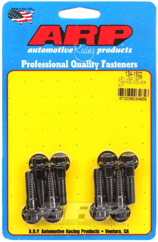 ARP - ARP 12pt Timing Cover Bolt Kit Chevy LS1 - LS2 - Demon Performance