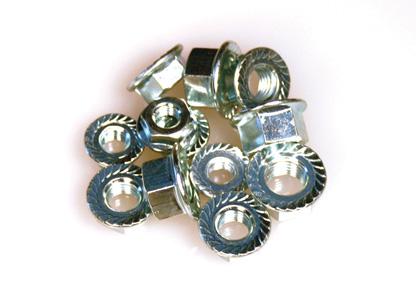 ARP - ARP 5/16 - 24 hex Flanged Nut Chrome Moly (Pack of 10) - Demon Performance